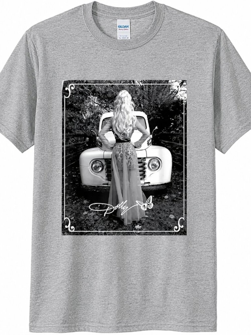 Dolly Parton Style graphic Truck T-Shirt